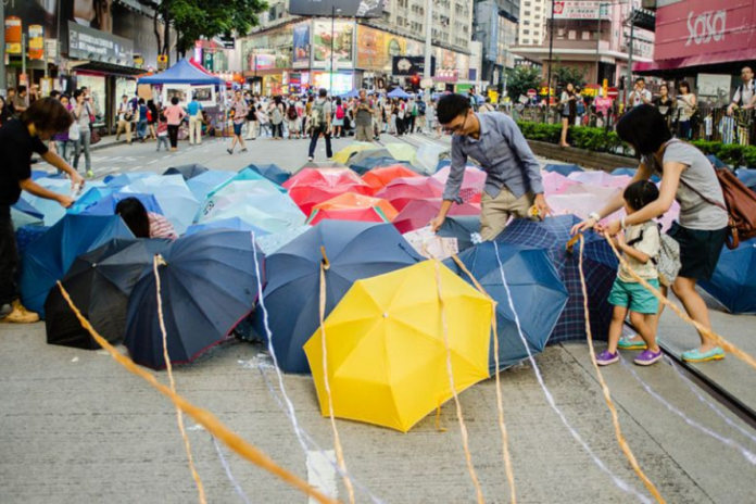 the Umbrella Revolution