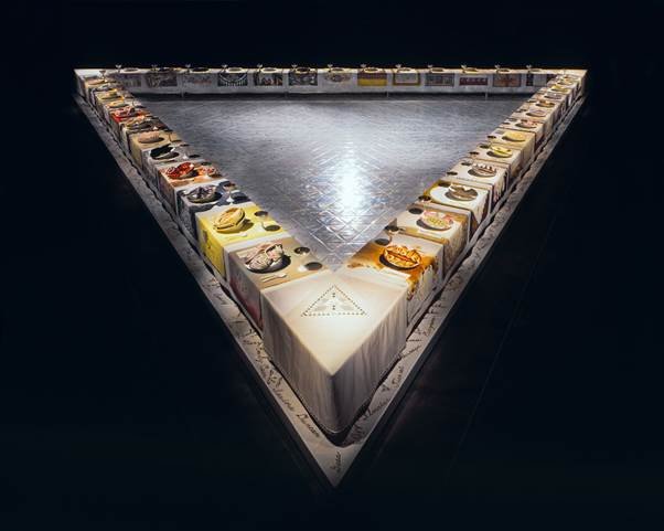 the dinner party judy chicago